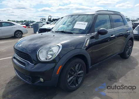 2013 Mini Countryman Cooper S z USA, uszkodzony, nr VIN WMWZC3C5XDWP21224